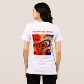 “Zainab” Dochter van de Gouden Zon  Tri-Blend Shirt (Achterkant volledig)