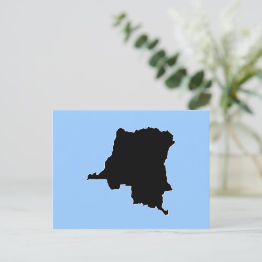 ZAIRE BRIEFKAART (Staand voorkant)