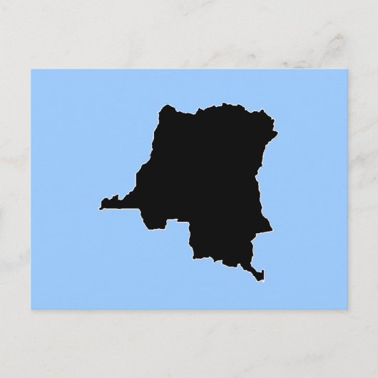 ZAIRE BRIEFKAART (Voorkant)