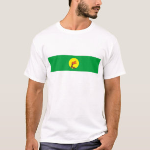 zaire congo land met lange vlag t-shirt