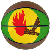 Zaire Flag Mini Basketbal (Voorkant)