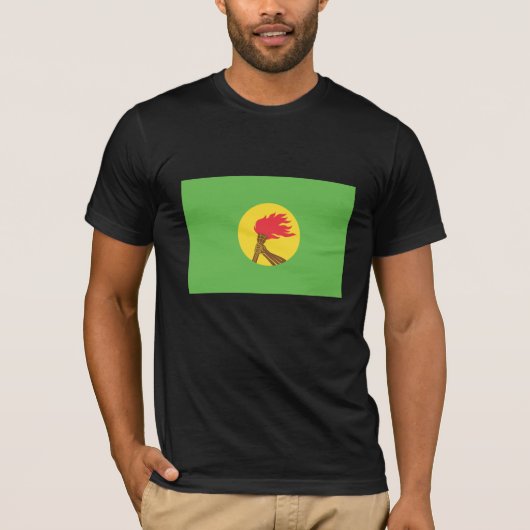 Zaire Flag T-shirt (Voorkant)