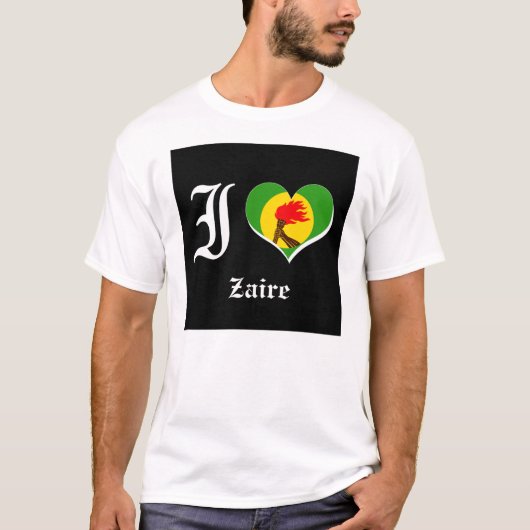 Zaire T-shirt (Voorkant)
