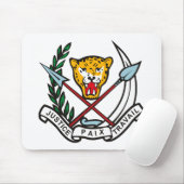 Zaïre Wapenmunt Mousepad Muismat (Met muis)