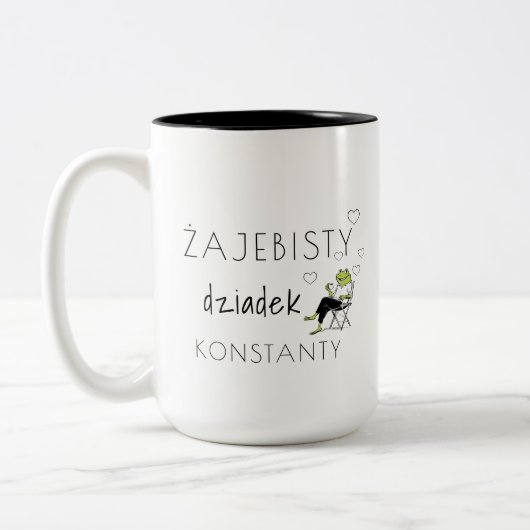 Żajebisty Dziadek Gepersonaliseerde Mok | Grappige (Links)