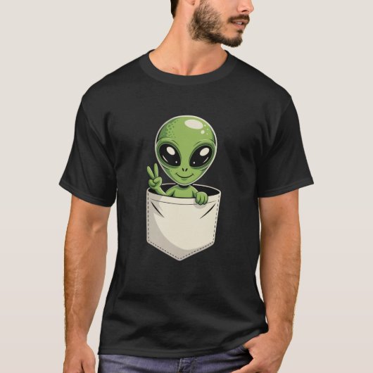 Zak Alien Vrede T-shirt (Voorkant)