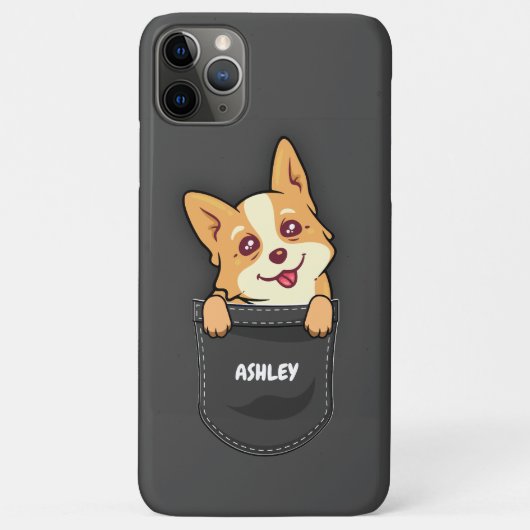 Zak Boston Terrier Cute Hond Eigenaar Case-Mate iPhone Case (Achterkant)