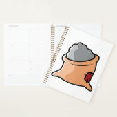 Zak cement constructiemateriaal planner (Display)