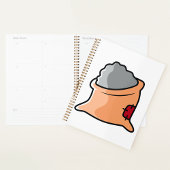 Zak cement constructiemateriaal planner