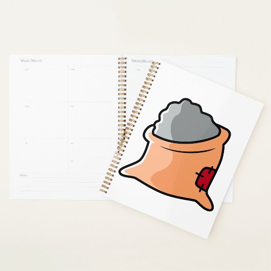 Zak cement constructiemateriaal planner