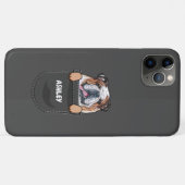 Zak Engelse Buldog  Schattige Hond Hondenbezitter Case-Mate iPhone Case (Achterkant (horizontaal))