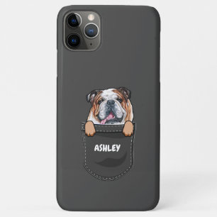 Zak Engelse Buldog  Schattige Hond Hondenbezitter Case-Mate iPhone Case