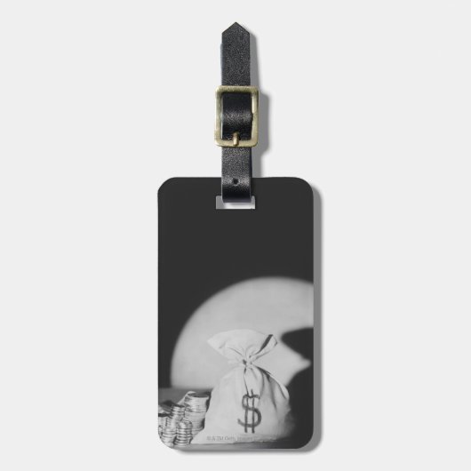 Zak geld bagagelabel (Voorkant verticaal)