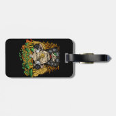 Zak geld bagagelabel (Achterkant horizontaal)