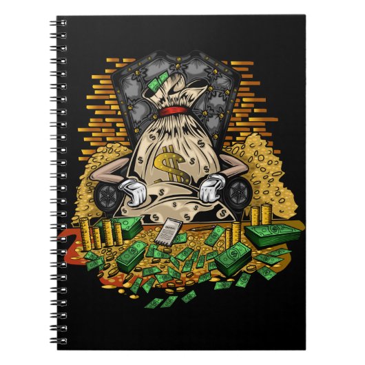 Zak geld notitieboek (Voorkant)