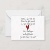 Zak Knuffel Briefkaart (Voorkant)