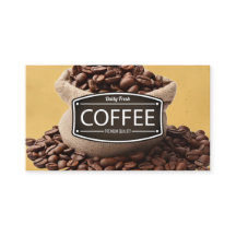 Zak koffiebonen
