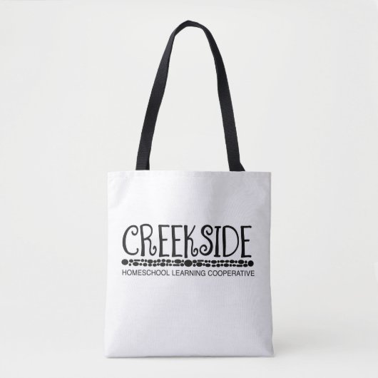 zak langs de kreek tote bag (Voorkant)