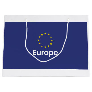   Zak logo europees monster  Groot Cadeauzakje