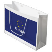   Zak logo europees monster  Groot Cadeauzakje (Voorkant Gekanteld)