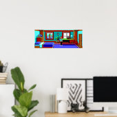 Zak McKracken en de Alien Mindbenders 03 Poster (Thuiskantoor)