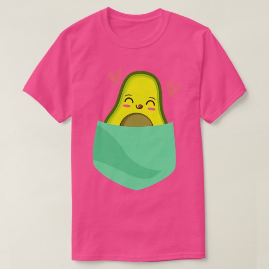 zak met avocado t-shirt (Design voorkant)