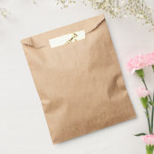 Zak met cadeauverpakkingen op maat bedankzakje (Gezegeld)