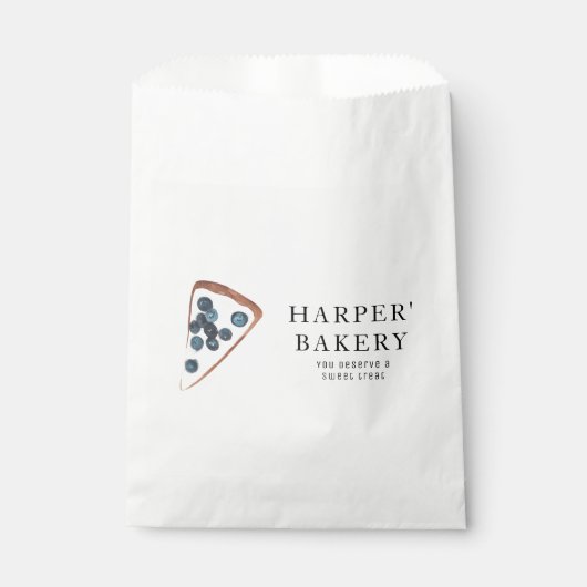 Zak met dessert favoriet van moderne bakkerij | Lo Bedankzakje (Voorkant)