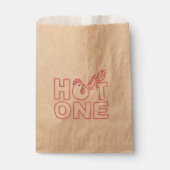 Zak met gunst van Hot One Bedankzakje (Voorkant)
