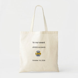 Zak met logo van bedrijf voor hotelgasten tote bag