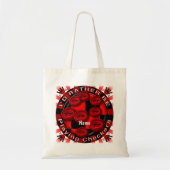 Zak met 'Rather Play Checkers'-print Tote Bag (Voorkant)