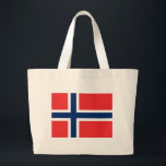 Zak met Vlag van Noorwegen Grote Tote Bag<br><div class="desc">Voeg een vleugje Norwegian Pride toe aan uw accessoire-collectie met onze exclusieve tas met de Noorse vlag! Deze tas is gemaakt met nauwgezette aandacht voor detail en is niet alleen een functioneel item; het is een viering van het rijke erfgoed en de culturele trots van Noorwegen. Het opvallende ontwerp toont...</div>