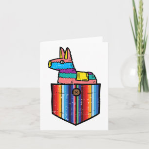 Zak Pinata Serape Cinco De Mayo Mexicaans Feest Kaart