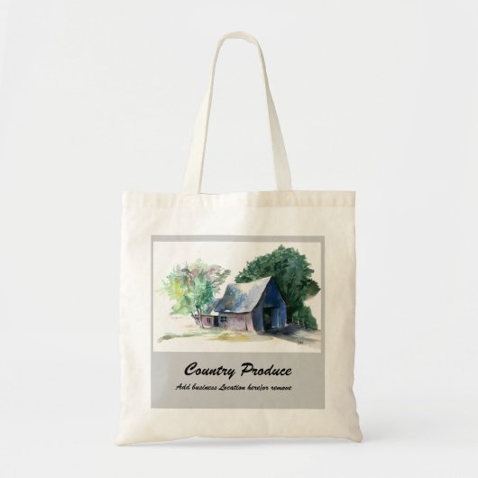 Zak - Plattelandprodukten Tote Bag (Voorkant)