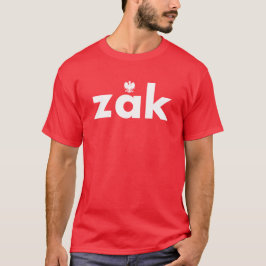ZAK Poolse achternaam Tshirt