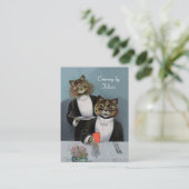 Zak, Restaurant Eigenaar, partijplanner, Pet Care Visitekaartje (Staand voorkant)