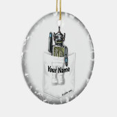 Zak Robot ornament (Rechts)