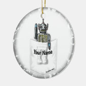 Zak Robot ornament (Links)