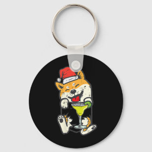 Zak Santa Shi Inu Schattig Kerstmis in Juli Japans Sleutelhanger