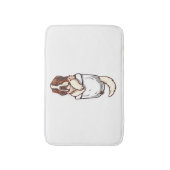 Zak St Bernard Puppy Badmat (Voorkant Verticaal)
