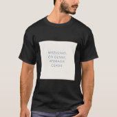 zak t-shirt (Voorkant)