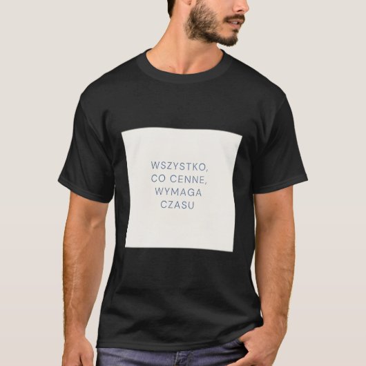 zak t-shirt (Voorkant)