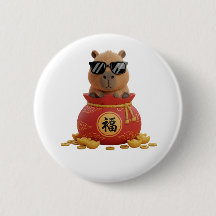 Zak van de Geluksbrenger Capybara Chinees Nieuwjaa