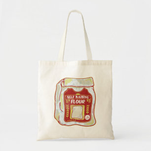Zak van zelfrijzend meel tote bag