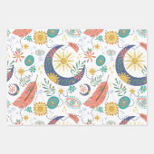 Zak vol Glitters Boho Inpakpapier Vel (Voorkant)