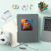 Zak vol kennis sticker (iPad Cover)