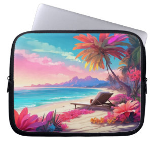 zak voor tropische elektronica laptop sleeve