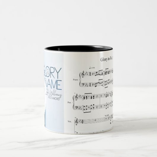 Zak Williams & 1/Akord Glory aan Jouw naam Mok (Center)