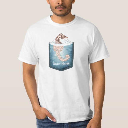 Zak zeepaardje t-shirt (Voorkant)