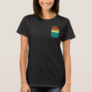 Zakaardbeien Zomerfruit Rode bessen Strawb T-shirt